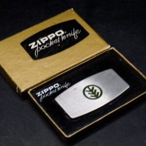 Zippo Pocket Knife Green Logo 2