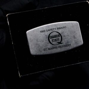 Zippo Pocket Knives 1983 SAFETY AWARD – Dao và kẹp tiền Zippo 1