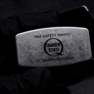 Zippo Pocket Knives 1983 SAFETY AWARD – Dao và kẹp tiền Zippo 3