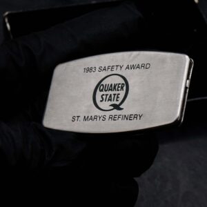 Zippo Pocket Knives 1983 SAFETY AWARD – Dao và kẹp tiền Zippo 5