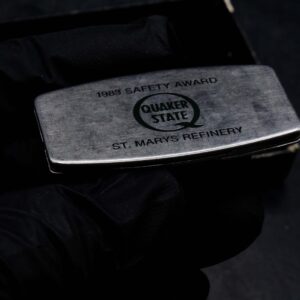 Zippo Pocket Knives 1983 SAFETY AWARD – Dao và kẹp tiền Zippo 6