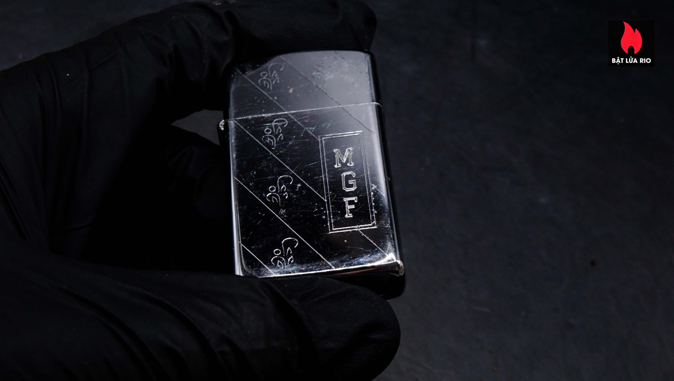 Zippo Slim Xưa 1971 – #1625 Diagonal – Cũ 19