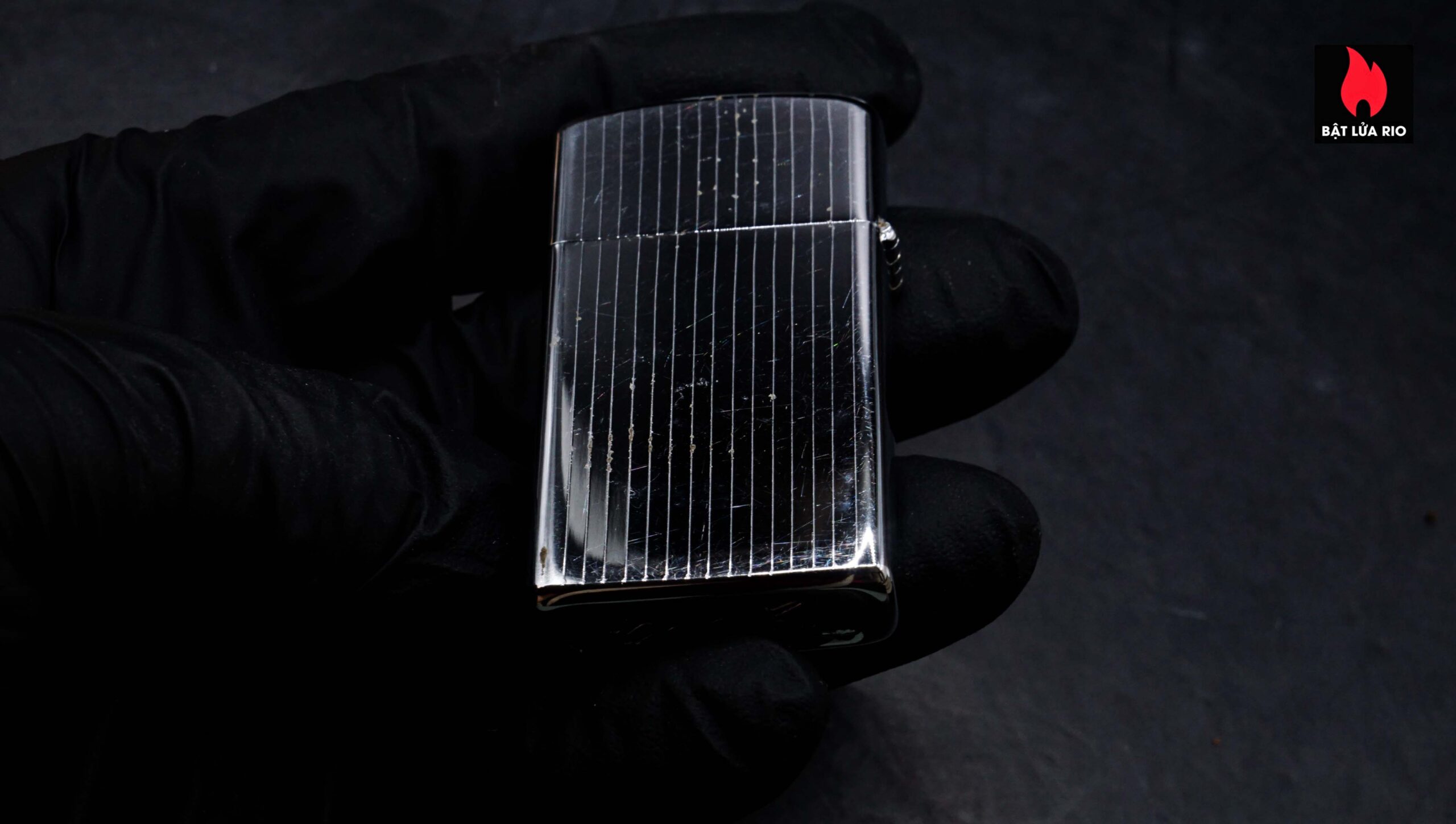 Zippo Slim Xưa 1971 – #1625 Diagonal – Cũ 20