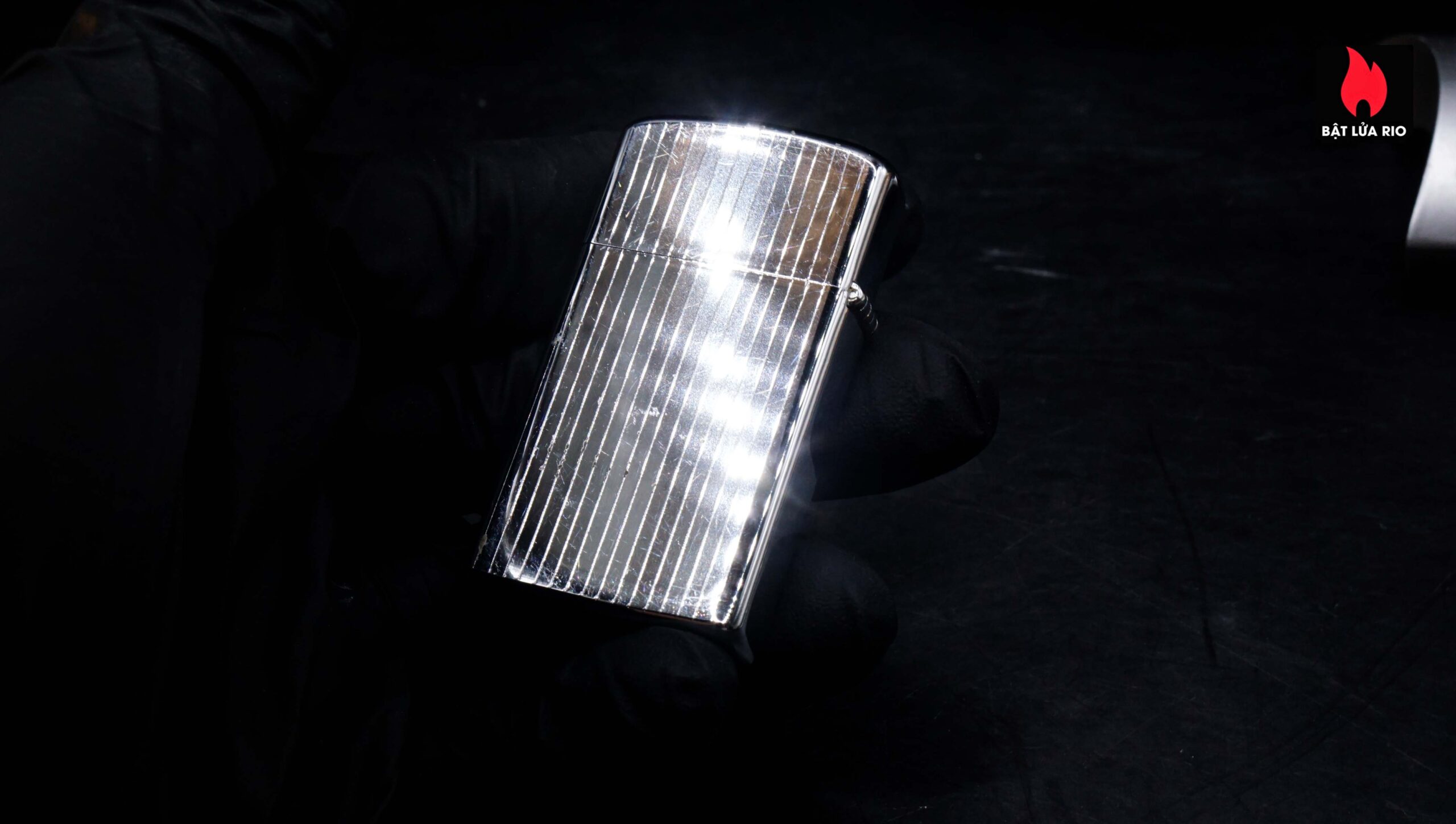 Zippo Slim Xưa 1971 – #1625 Diagonal – Cũ 6