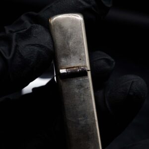 Zippo Xưa 1946 – Trơn 2 Mặt – Full Nickel – Ruột Nickel – Vỏ Nickel 12
