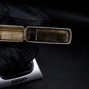 Zippo Xưa 1946 – Trơn 2 Mặt – Full Nickel – Ruột Nickel – Vỏ Nickel 24