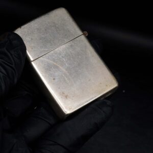 Zippo Xưa 1946 – Trơn 2 Mặt – Full Nickel – Ruột Nickel – Vỏ Nickel 29