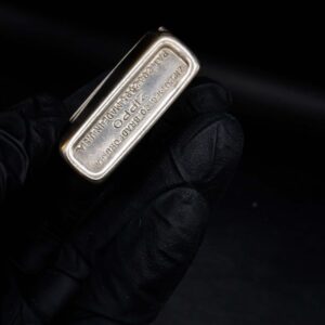 Zippo Xưa 1946 – Trơn 2 Mặt – Full Nickel – Ruột Nickel – Vỏ Nickel 30