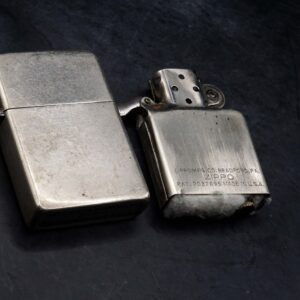 Zippo Xưa 1946 – Trơn 2 Mặt – Full Nickel – Ruột Nickel – Vỏ Nickel 32