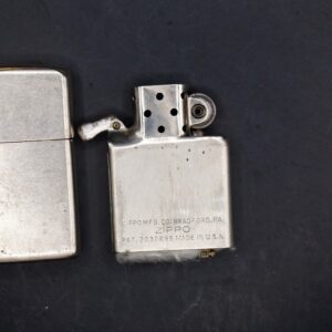 Zippo Xưa 1946 – Trơn 2 Mặt – Full Nickel – Ruột Nickel – Vỏ Nickel 34
