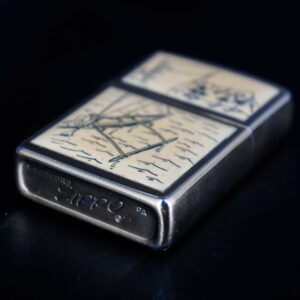 Zippo Xưa 1977 – Scrimshaw #37 Outrigger 13