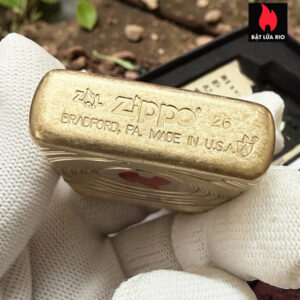 Zippo 2026 Collectible of the Year Asia – GENERATIONS Armor® Tumbled Brass – Zippo Coty 2026 – Zippo 47219 15