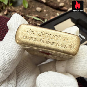 Zippo 2026 Collectible of the Year Asia – GENERATIONS Armor® Tumbled Brass – Zippo Coty 2026 – Zippo 47219 17