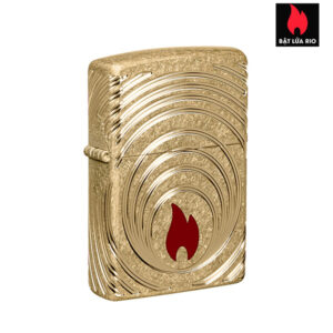Zippo 2026 Collectible of the Year Asia – GENERATIONS Armor® Tumbled Brass – Zippo Coty 2026 – Zippo 47219