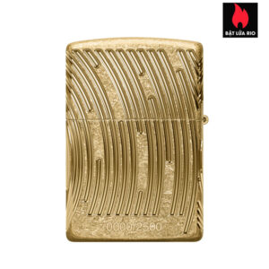 Zippo 2026 Collectible of the Year Asia – GENERATIONS Armor® Tumbled Brass – Zippo Coty 2026 – Zippo 47219 5