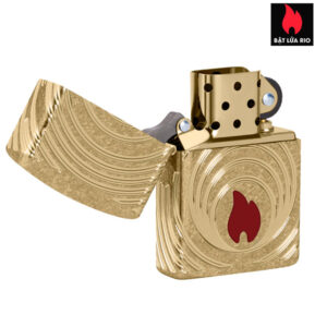 Zippo 2026 Collectible of the Year Asia – GENERATIONS Armor® Tumbled Brass – Zippo Coty 2026 – Zippo 47219 6