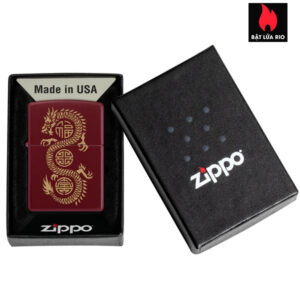 Zippo 46834 - Zippo Lucky Dragon Merlot 4