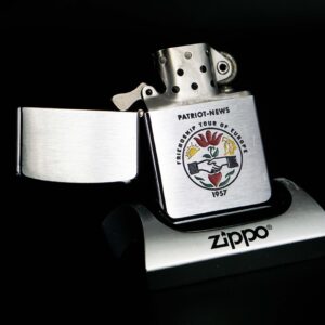 Zippo Xưa 1957 – Patriot-News Friendship Tour of Europe 1957 – Cũ 1