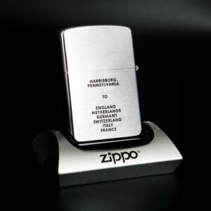 Zippo Xưa 1957 – Patriot-News Friendship Tour of Europe 1957 – Cũ 2