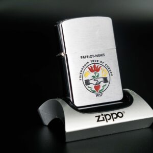 Zippo Xưa 1957 – Patriot-News Friendship Tour of Europe 1957 – Cũ