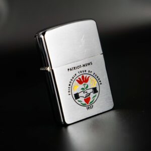 Zippo Xưa 1957 – Patriot-News Friendship Tour of Europe 1957 – Cũ 9
