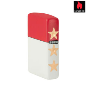 Zippo 47298 - Zippo 250th Anniversary Collectible Red White Matte 6