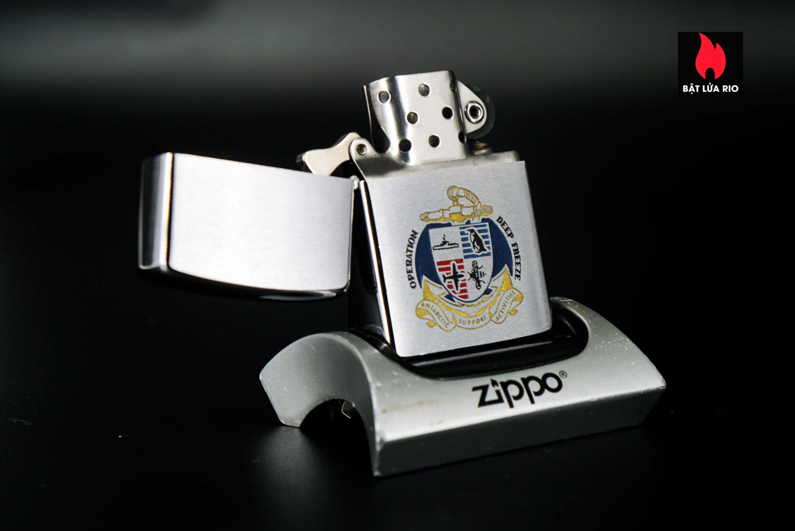 Zippo Xưa 1958 – Operation DEEP FREEZE Antarctica 1