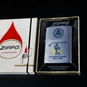 Zippo Xưa 1961 – Bell System Before you dig near our cable... Call us collect 1