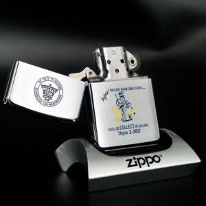 Zippo Xưa 1961 – Bell System Before you dig near our cable... Call us collect 5