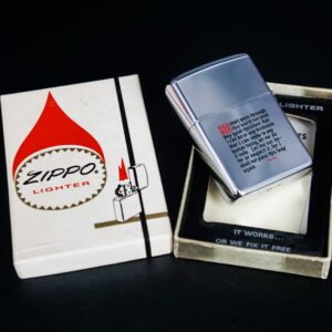 Zippo Xưa 1962 – ADCO Lion Crown Crest 4