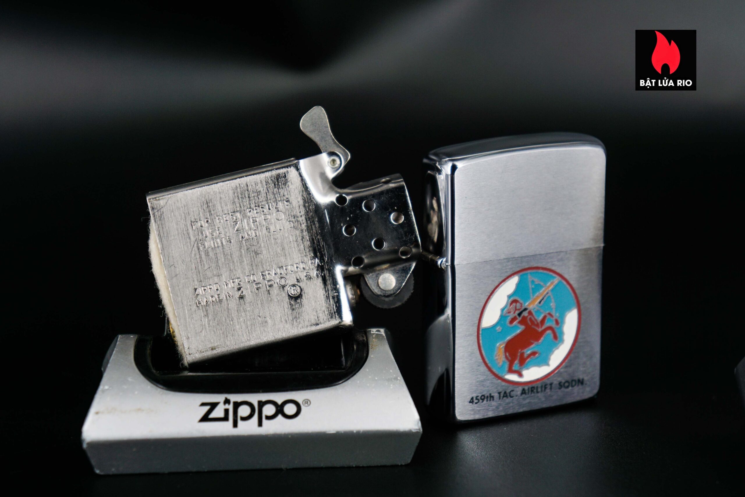 Zippo Xưa 1966 – 459th Tactical Airlift Squadron 12
