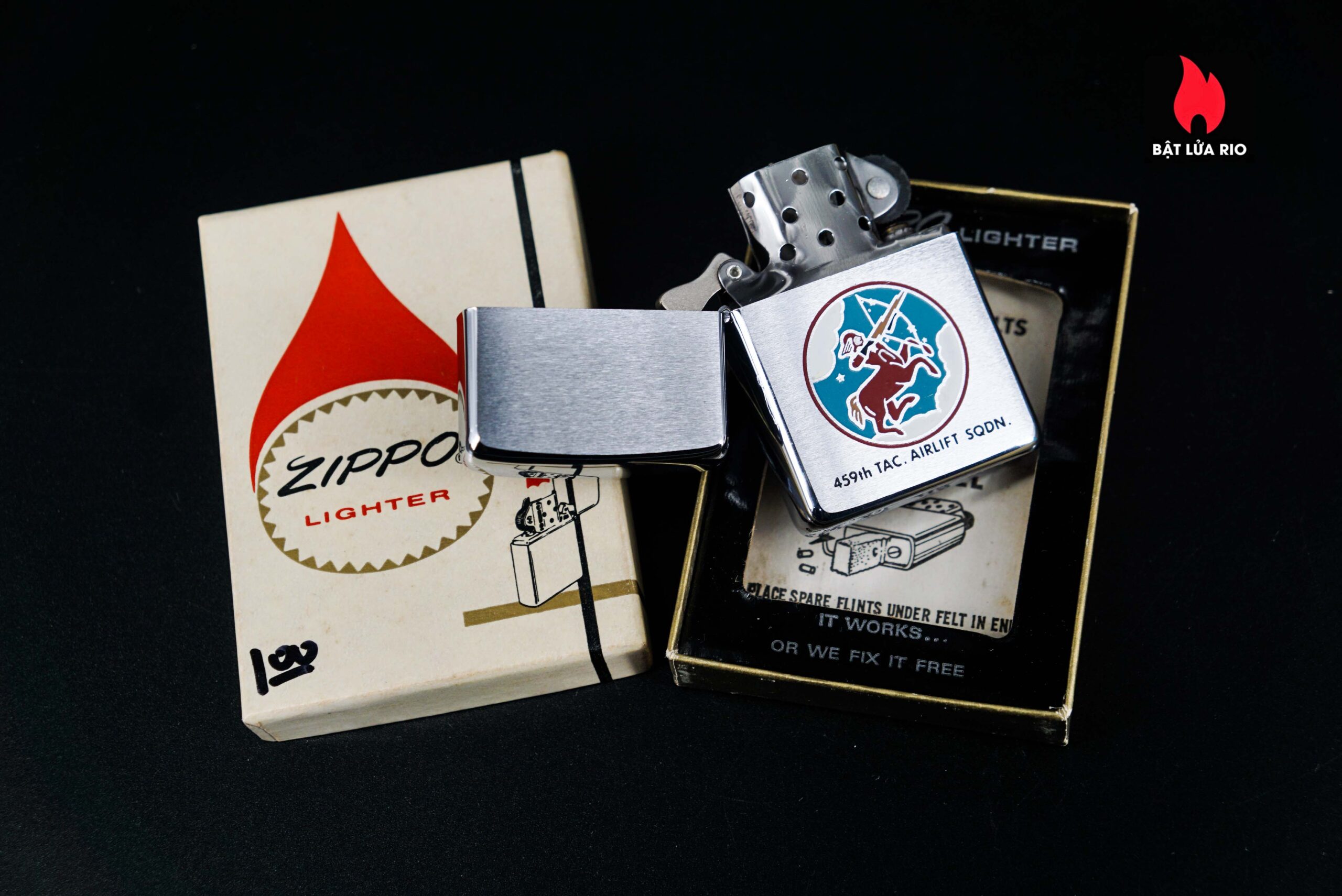 Zippo Xưa 1966 – 459th Tactical Airlift Squadron 4