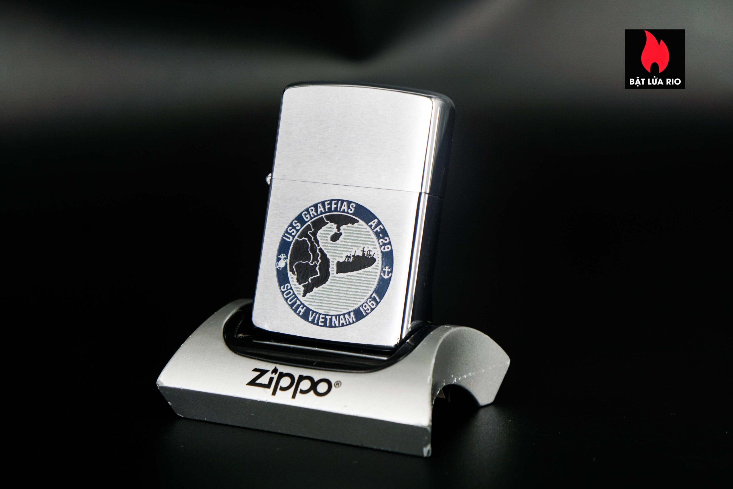 Zippo Xưa 1966 – VietNam War – USS Graffias (AF-29) 2