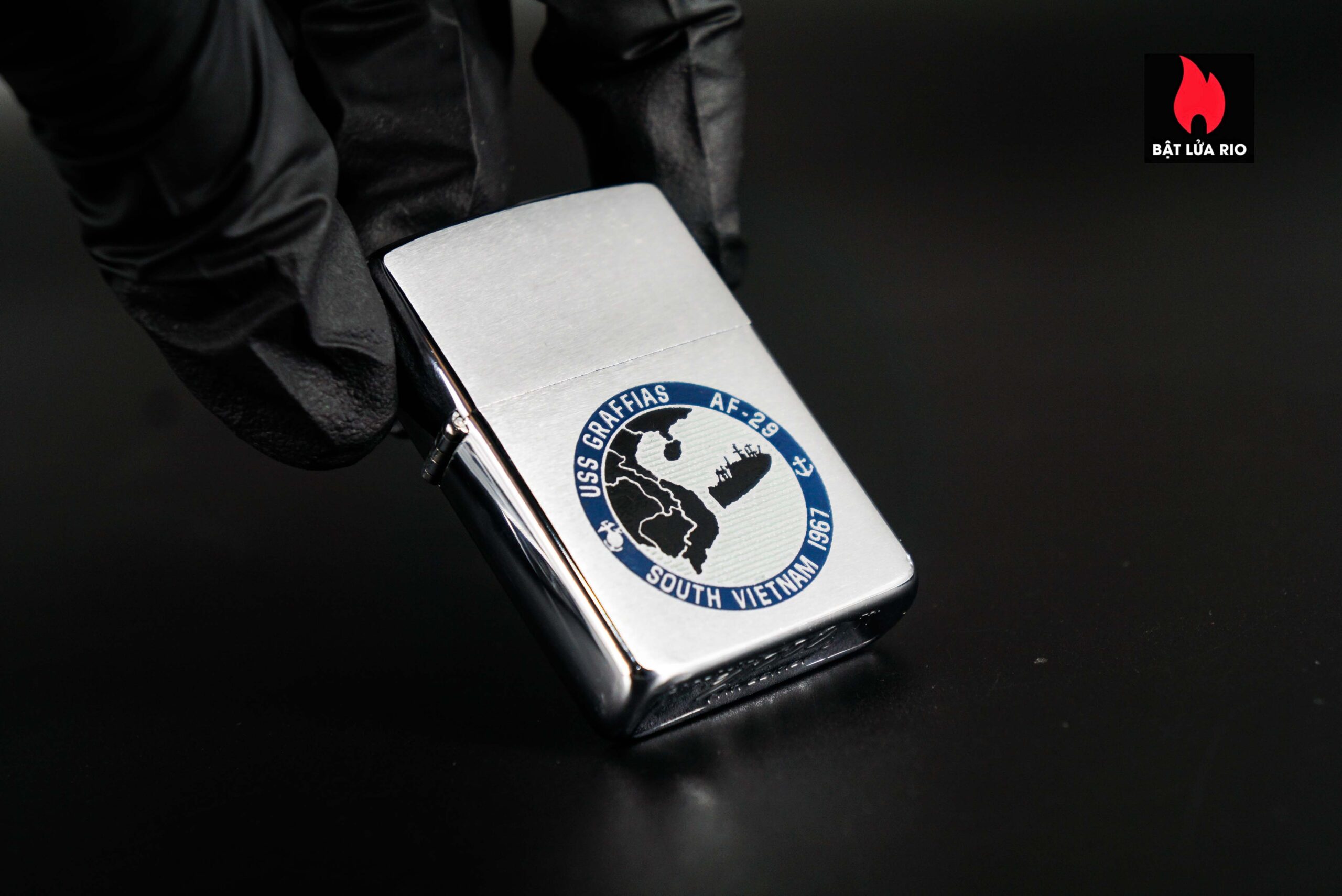 Zippo Xưa 1966 – VietNam War – USS Graffias (AF-29) 4