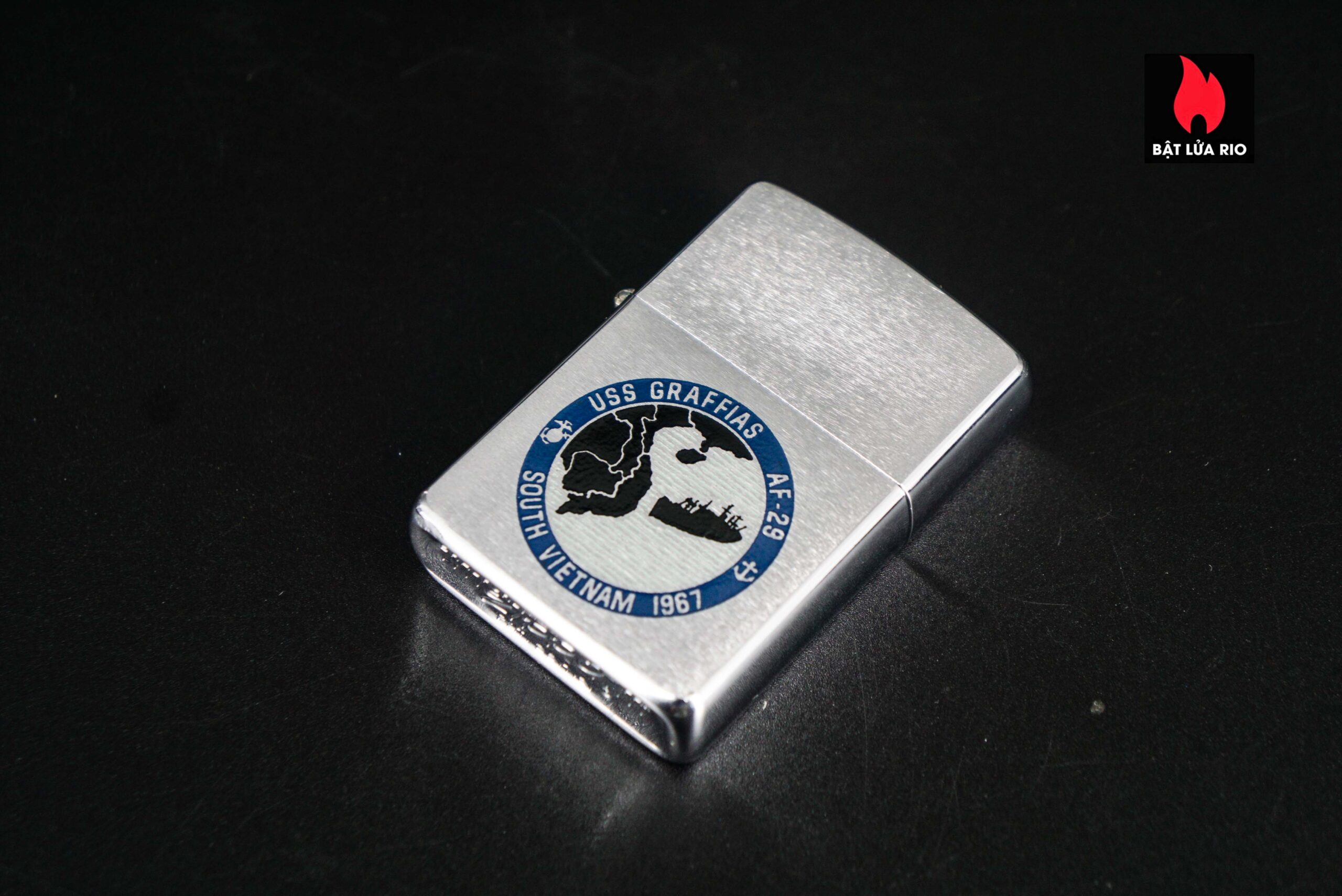 Zippo Xưa 1966 – VietNam War – USS Graffias (AF-29) 6