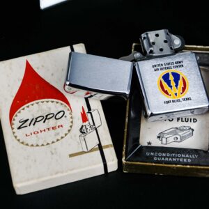 Zippo Xưa 1970 – United States Army Air Defense Center 4