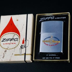 Zippo Xưa 1975 – Vanguard of Freedom United States Army – Bicentennial 1775–1975 1