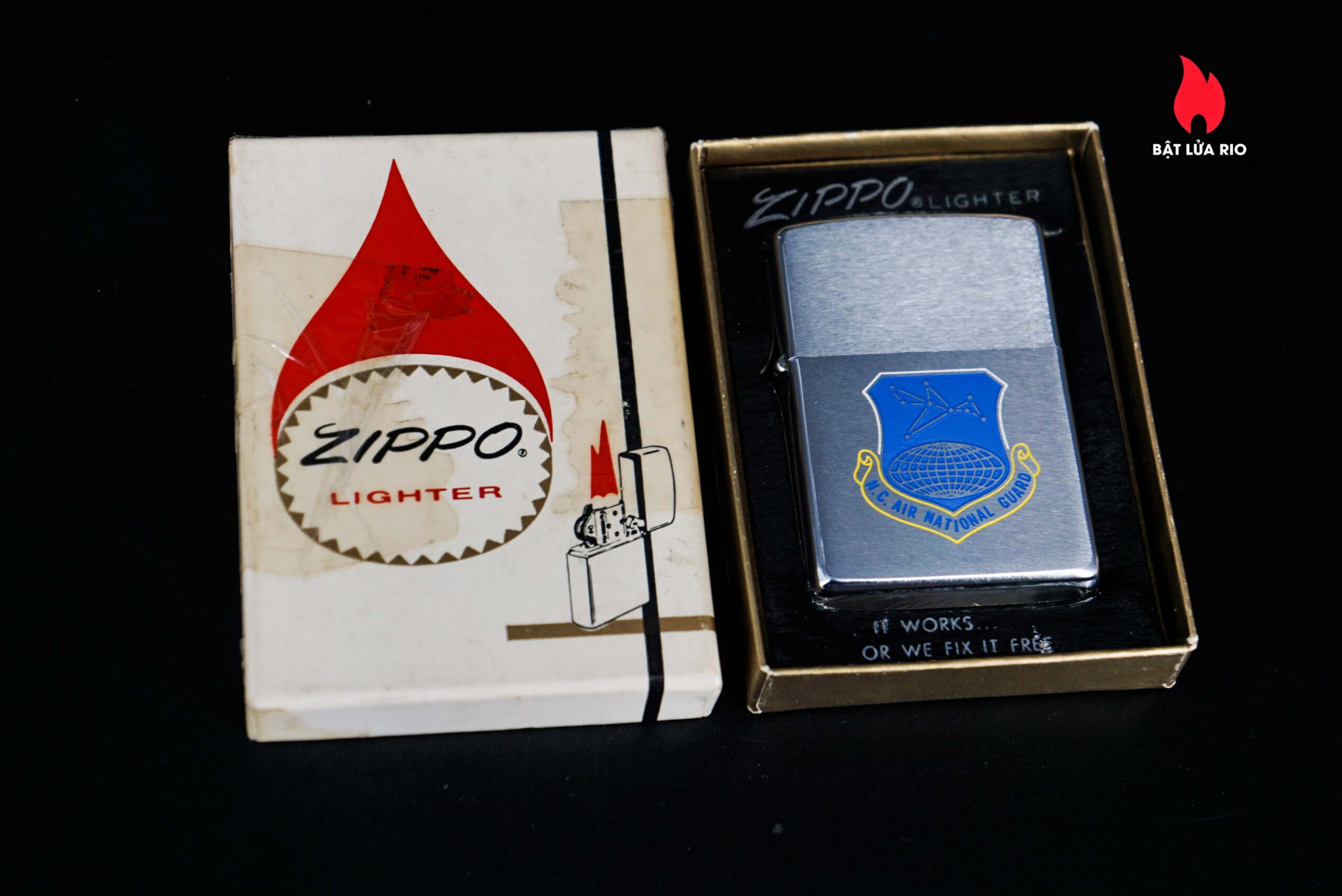 Zippo Xưa 1976 – N.C. Air National Guard 1