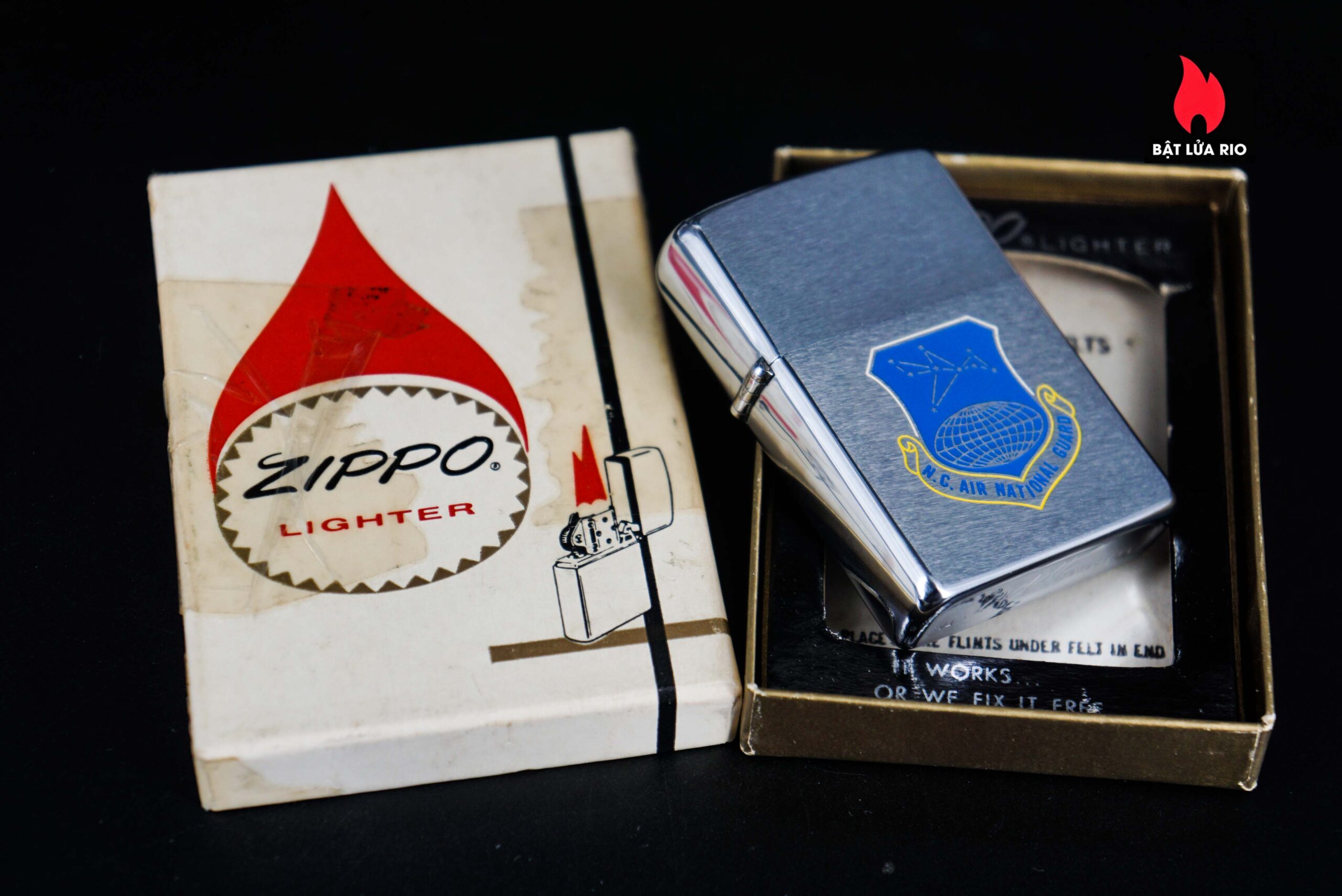 Zippo Xưa 1976 – N.C. Air National Guard 2