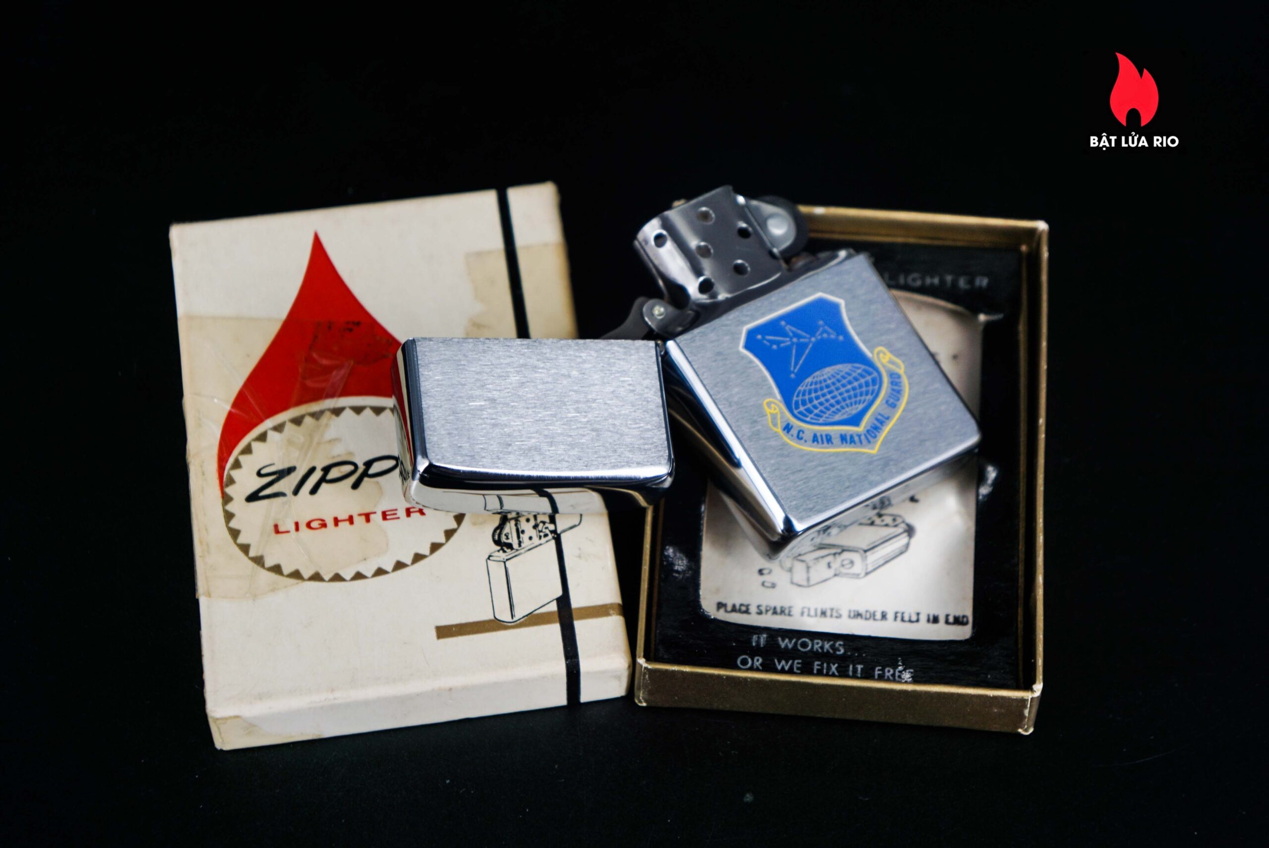 Zippo Xưa 1976 – N.C. Air National Guard 3