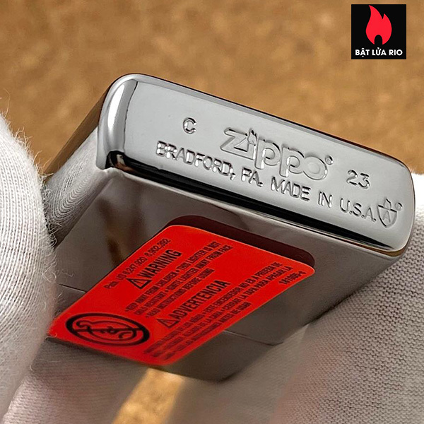 Zippo 2023 Harley Davidson Deep Carve Armor & Butane Insert Zippo 4