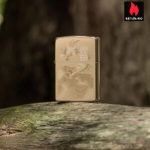 Zippo 46822 - Zippo Golden Dragon High Polish Brass 1