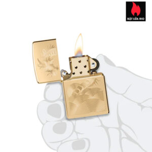 Zippo 46822 - Zippo Golden Dragon High Polish Brass 2