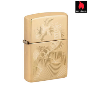 Zippo 46822 - Zippo Golden Dragon High Polish Brass