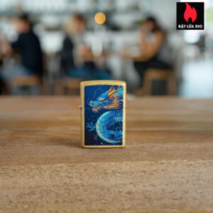 Zippo 47178 - Zippo Sea Dragon Street Brass 1