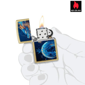 Zippo 47178 - Zippo Sea Dragon Street Brass 2