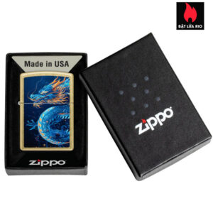 Zippo 47178 - Zippo Sea Dragon Street Brass 3
