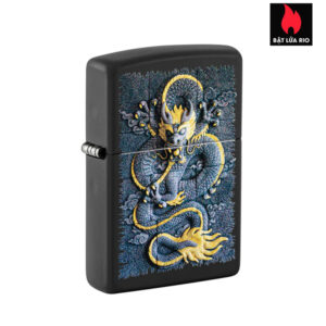 Zippo 47181 - Zippo Stone Dragon Black Matte