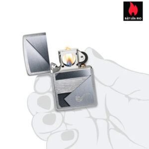 Zippo 47191 - Metallic Pipe Brushed Chrome 2