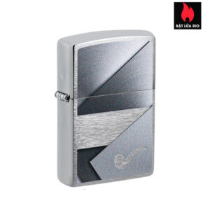Zippo 47191 - Metallic Pipe Brushed Chrome
